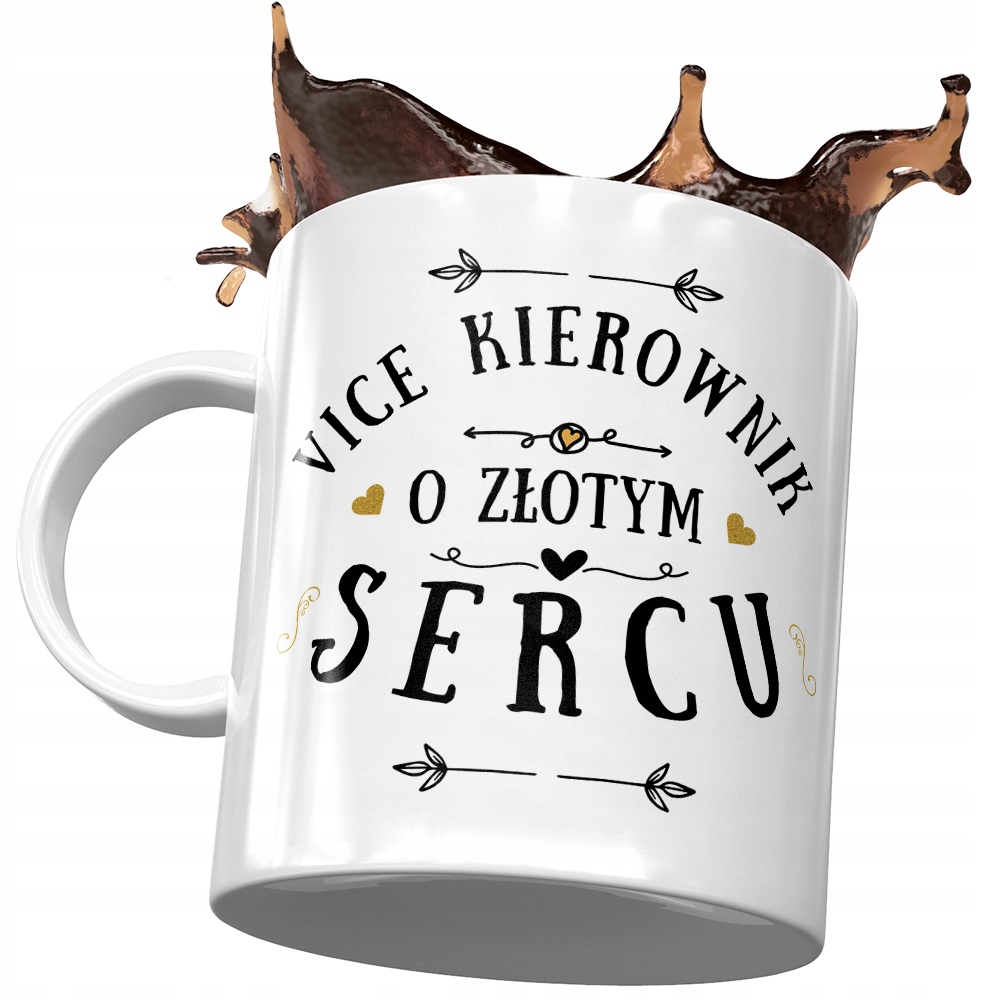 Dla Vice Kierownika Kubek Na Urodziny Na Prezent Z Nadrukiem Ze Zdjęciem