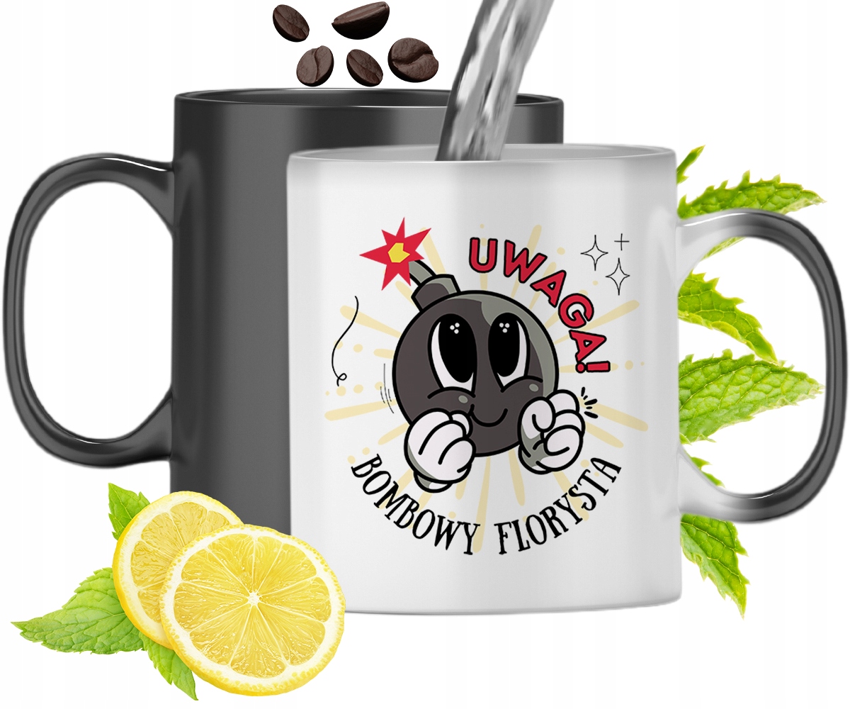 Dla Florysty Kubek Magiczny Na Urodziny Prezent Z Nadrukiem Ze Zdjęciem