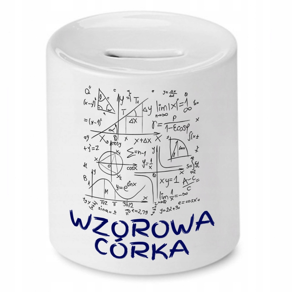 Skarbonka Dla Córki Curusi Wzorowa Córka Prezent Z Nadrukiem Ze Zdjęciem