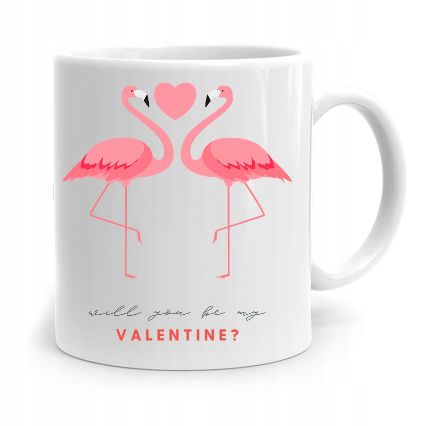 Kubek Prezent Na Walentynki Be My Valentine Z Nadrukiem Ze Zdjęciem