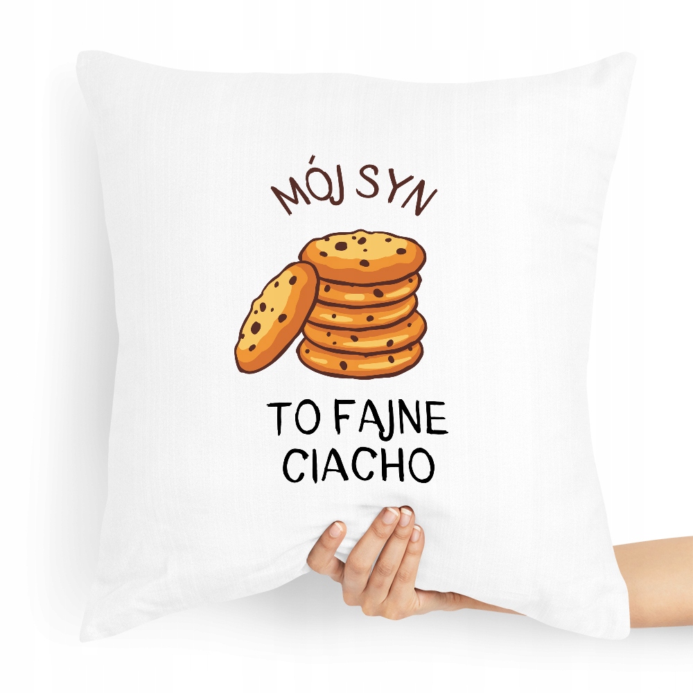 Poduszka Prezent Dla Syna To Fajne Ciacho Z Nadrukiem Ze Zdjęciem