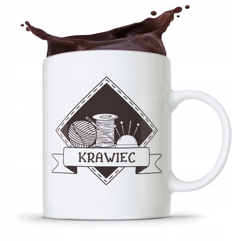 Kubek Prezent Krawcowej Krawca Najlepszy Krawiec Z Nadrukiem Ze Zdjęciem