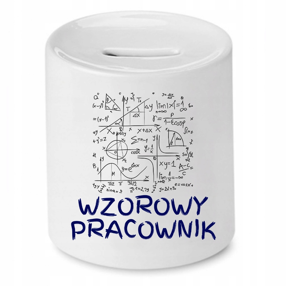 Dla Pracownika Skarbonka Wzorowy Pracownik Z Nadrukiem Ze Zdjęciem