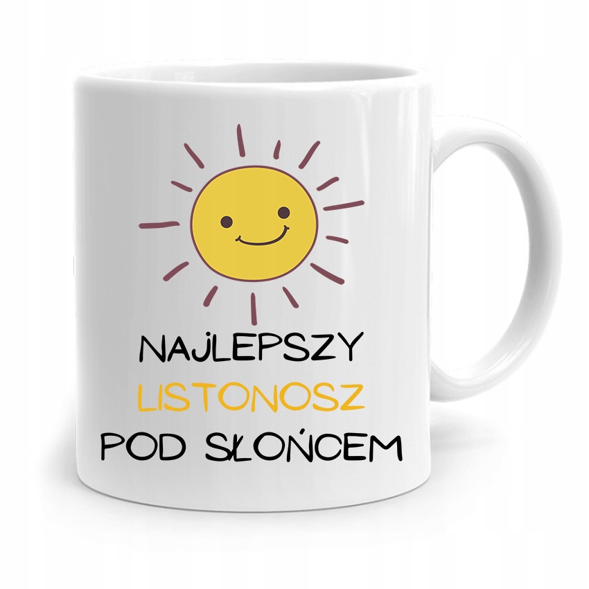 Kubek Prezent Dla Listonosza Najlepszy Pod Słońcem Z Nadrukiem Ze Zdjęciem