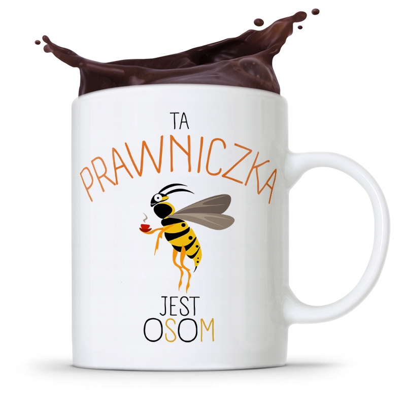 Kubek Prawnika Mecenasa Ta Prawniczka Jest Osom Z Nadrukiem Ze Zdjęciem