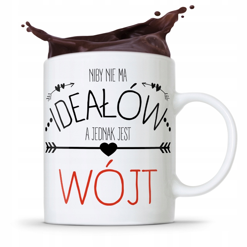 Dla Wójta Kubek Na Prezent Niby Nie Ma Ideałów Z Nadrukiem Ze Zdjęciem