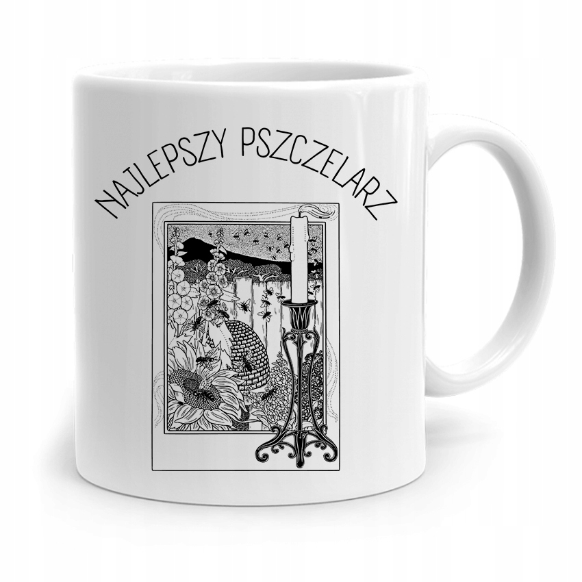 Kubek Prezent Dla Pszczelarza Najlepszy Pszczelarz Z Nadrukiem Ze Zdjęciem