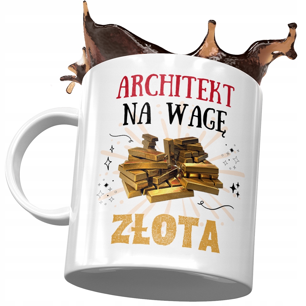 Dla Architekta Kubek Na Urodziny Na Prezent Z Nadrukiem Ze Zdjęciem