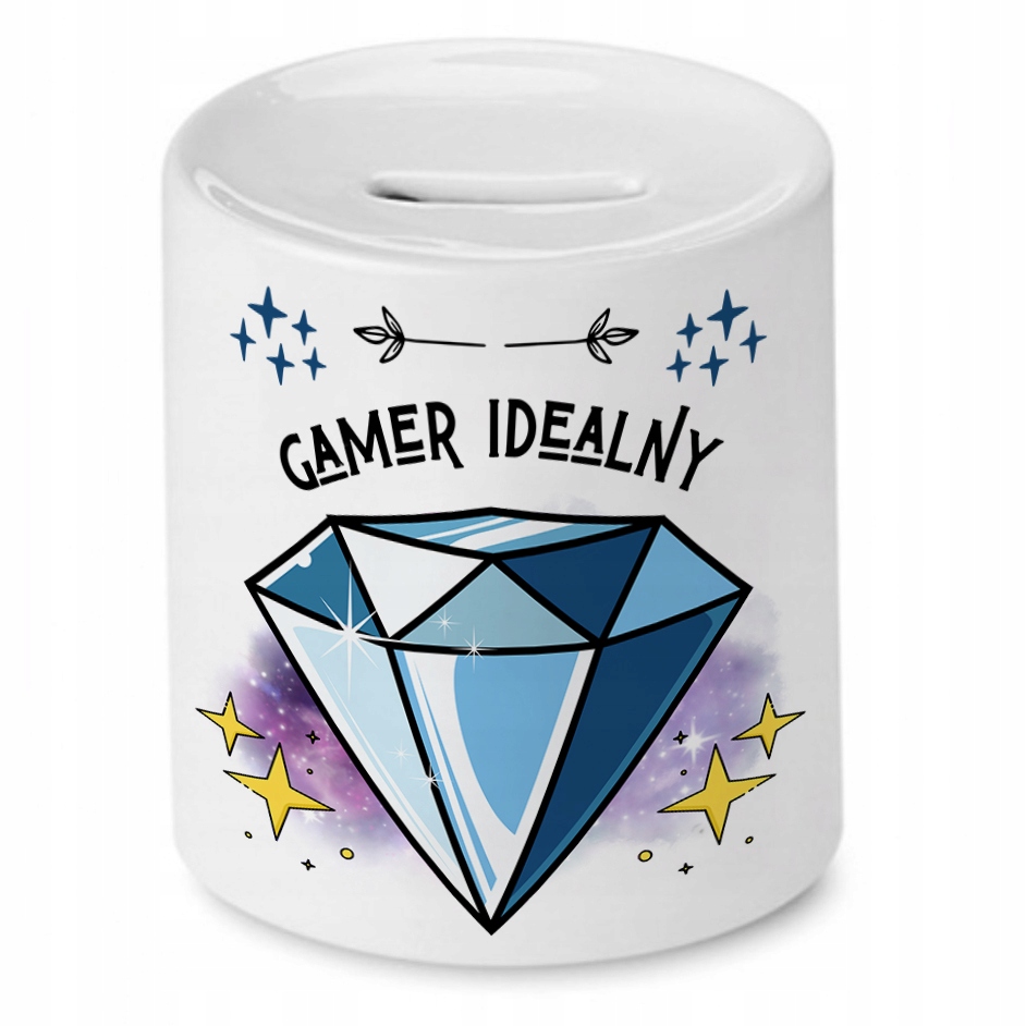 Dla Gamera Skarbonka Na Urodziny Na Prezent Z Nadrukiem Ze Zdjęciem