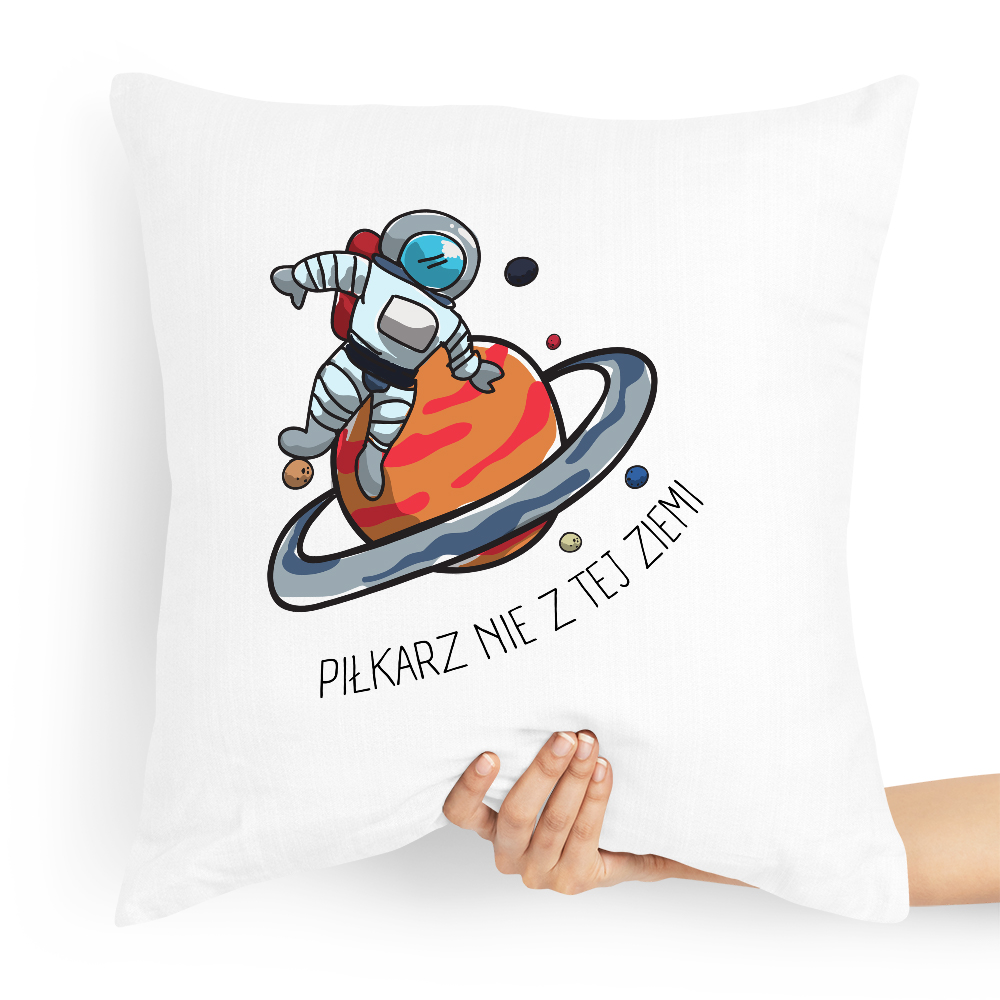 Poduszka Prezent Dla Piłkarza Nie Z Tej Ziemi Z Nadrukiem Ze Zdjęciem
