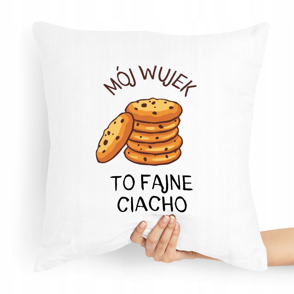 Poduszka Dla Wujka Wujek To Fajne Ciacho Prezent Z Nadrukiem Ze Zdjęciem