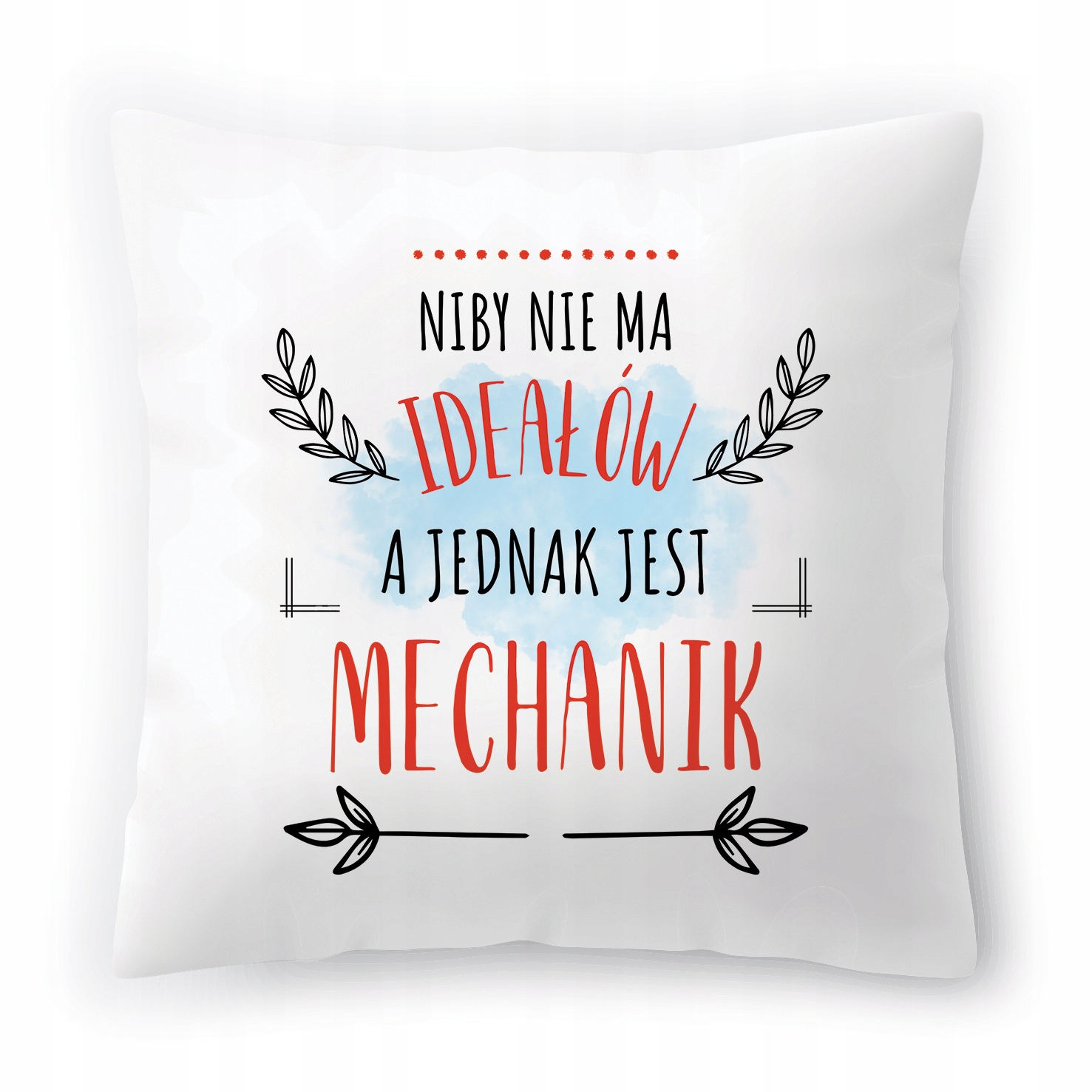 Poduszka Dla Mechanika Na Urodziny Na Prezent Z Nadrukiem Ze Zdjęciem