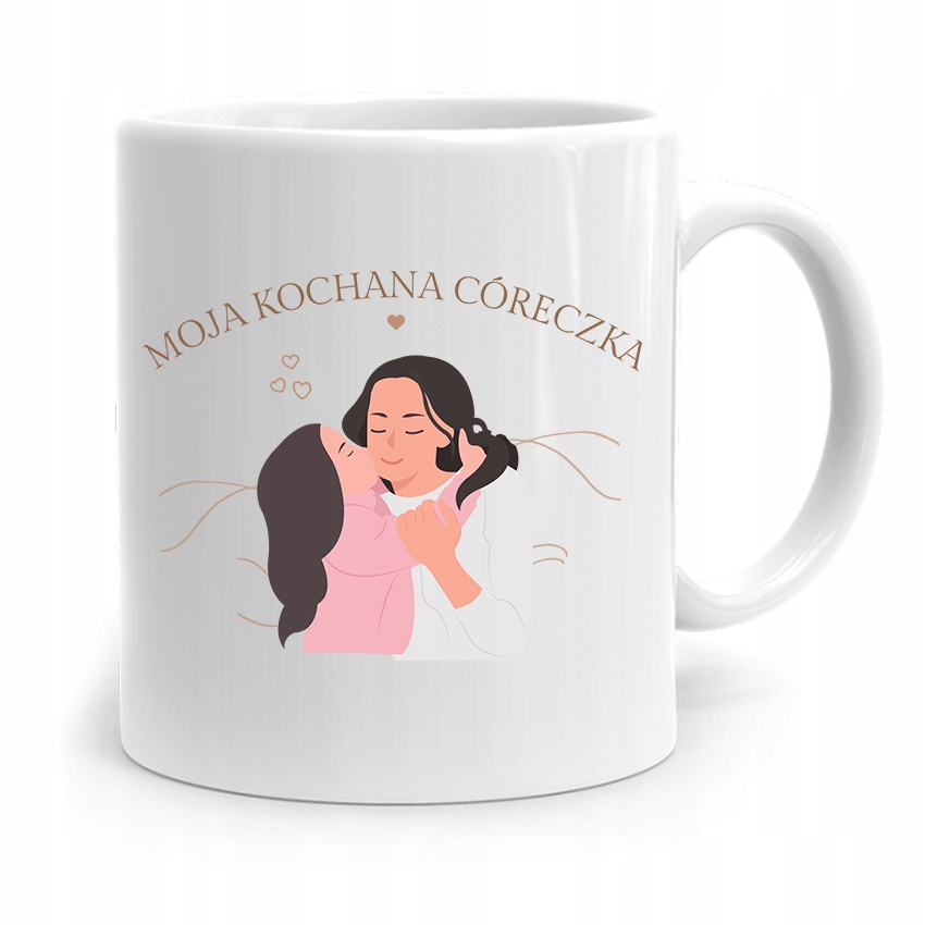 Kubek Prezent Dla Córki Moja Kochana Córeczka Z Nadrukiem Ze Zdjęciem