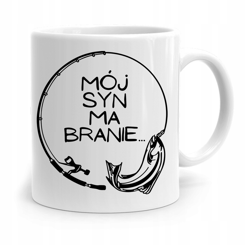 Kubek Prezent Dla Syna Dziecka Mój Syn Ma Branie Z Nadrukiem Ze Zdjęciem