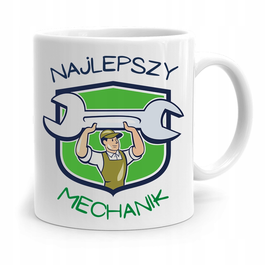 Kubek Prezent Dla Mechanika Najlepszy Mechanik Z Nadrukiem Ze Zdjęciem