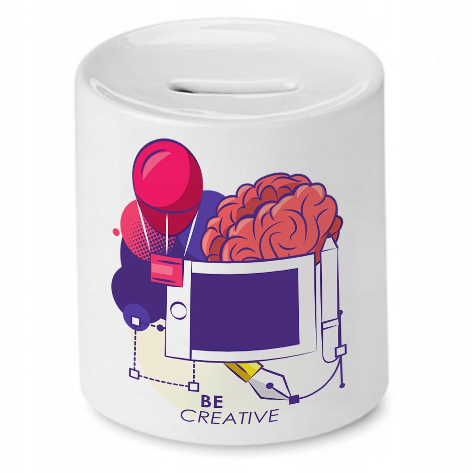 Skarbonka Dla Grafika By Creative Prezent Z Nadrukiem Ze Zdjęciem