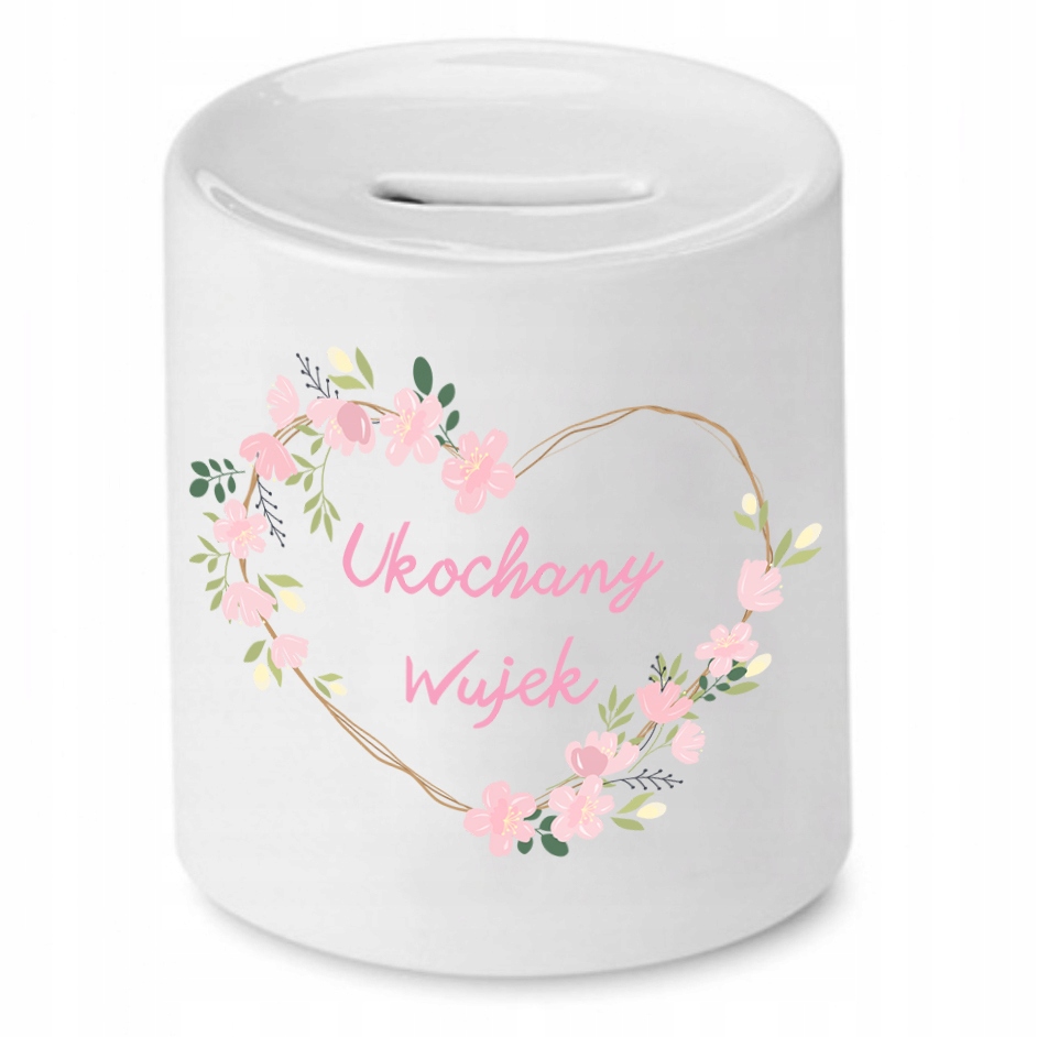 Skarbonka Dla Wujka Ukochany Wujek Prezent Z Nadrukiem Ze Zdjęciem