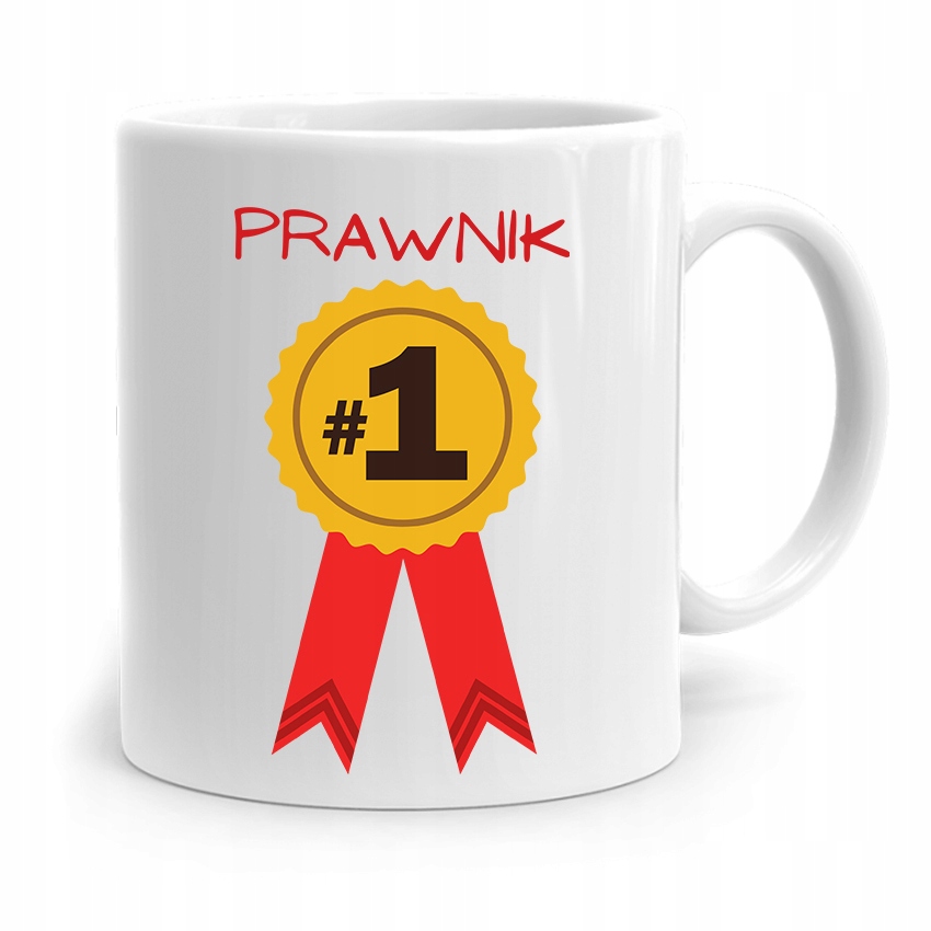 Kubek Dla Prawnika Mecenasa Prawnik Numer Jeden Z Nadrukiem Ze Zdjęciem