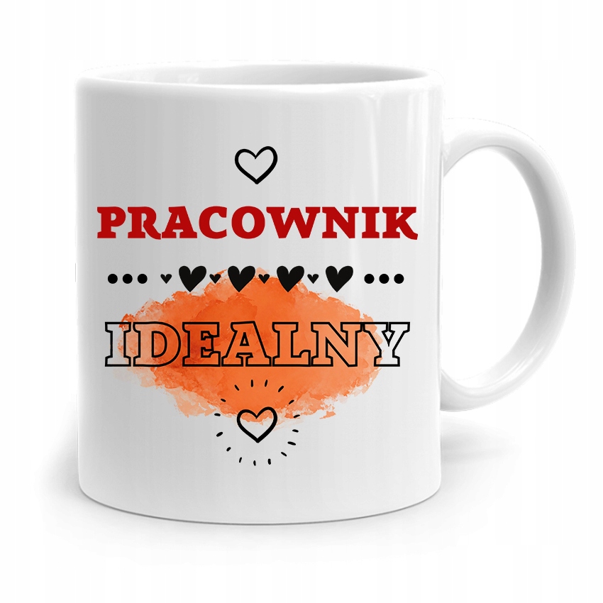 Dla Pracownika Robotnika Kubek Pracownik Idealny Z Nadrukiem Ze Zdjęciem