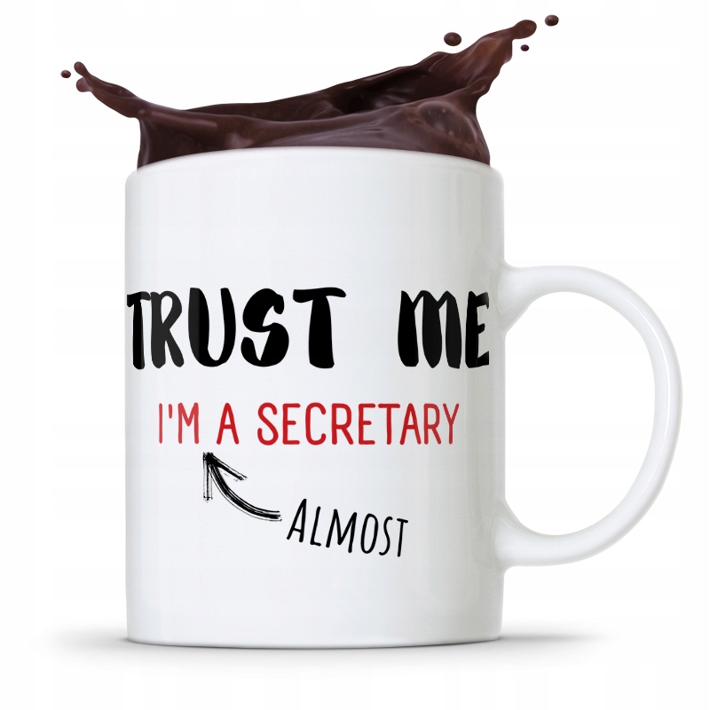 Kubek Prezent Dla Sekretarki Tryst Me Z Nadrukiem Ze Zdjęciem