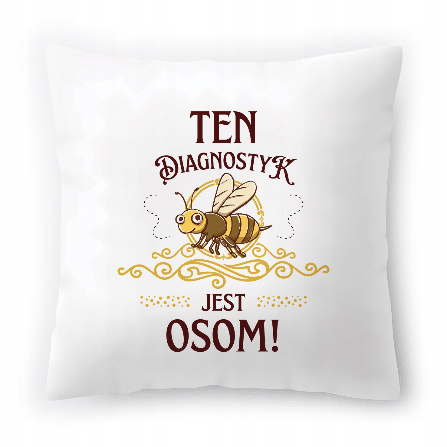 Poduszka Dla Diagnostyka Na Urodziny Prezent Z Nadrukiem Ze Zdjęciem