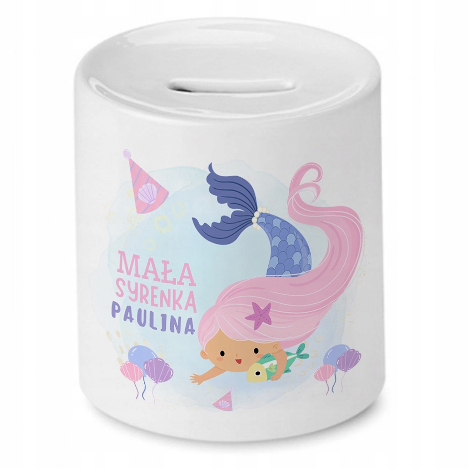 Skarbonka 330 Ml Dla Pauliny Córki Dziecka Z Nadrukiem Ze Zdjęciem