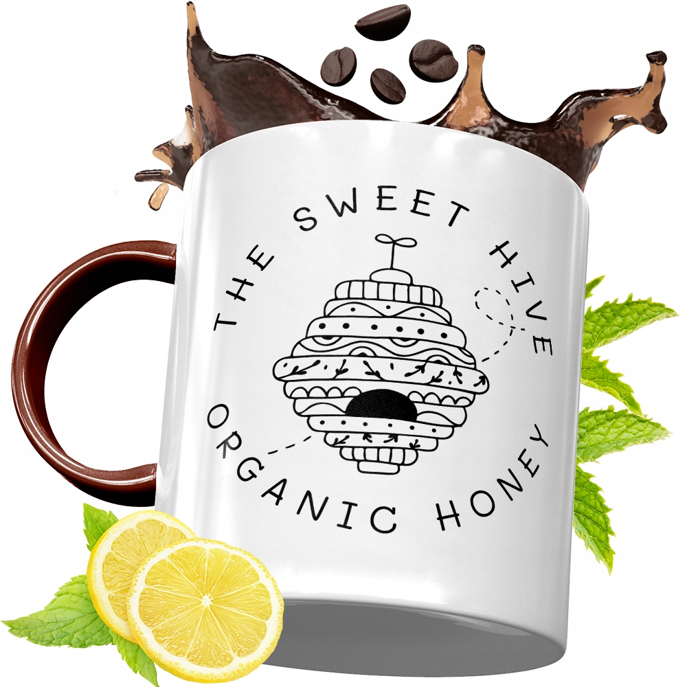 Kubek Bordowy Dla Pszczelarza Na Urodziny Prezent Z Nadrukiem Ze Zdjęciem