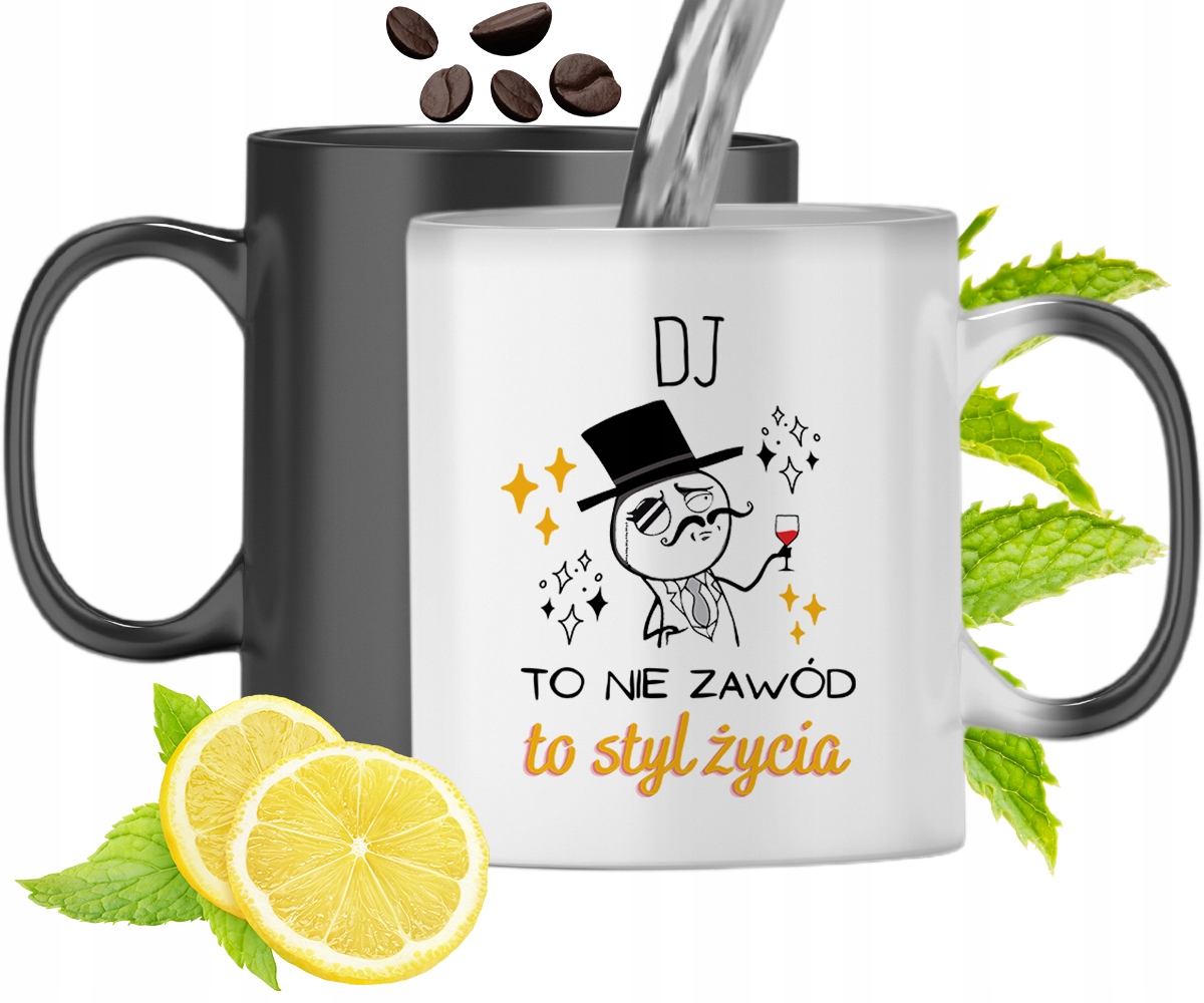 Dla Dja Kubek Magiczny Na Urodziny Prezent Z Nadrukiem Ze Zdjęciem