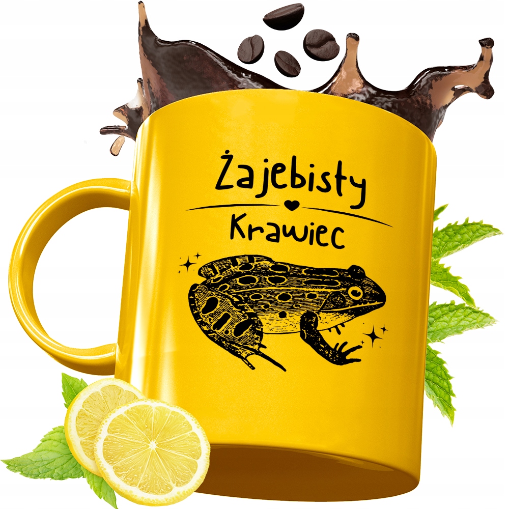 Złoty Kubek Premium Dla Krawca Prezent Z Nadrukiem Ze Zdjęciem