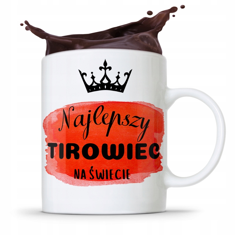 Dla Tirowca Kierowcy Kubek Najlepszy Tirowiec Z Nadrukiem Ze Zdjęciem