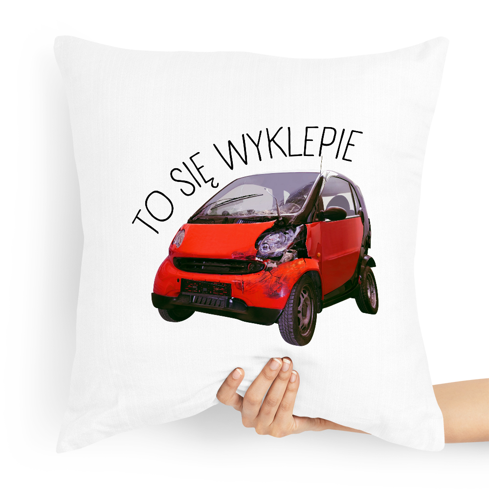 Poduszka Prezent Dla Mechanika To Się Wyklepie Z Nadrukiem Ze Zdjęciem