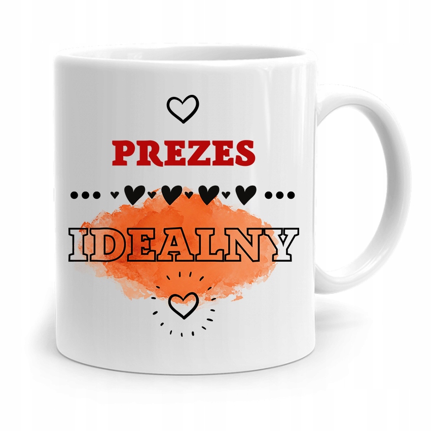 Dla Prezesa Viceprezesa Kubek Prezes Idealny Z Nadrukiem Ze Zdjęciem