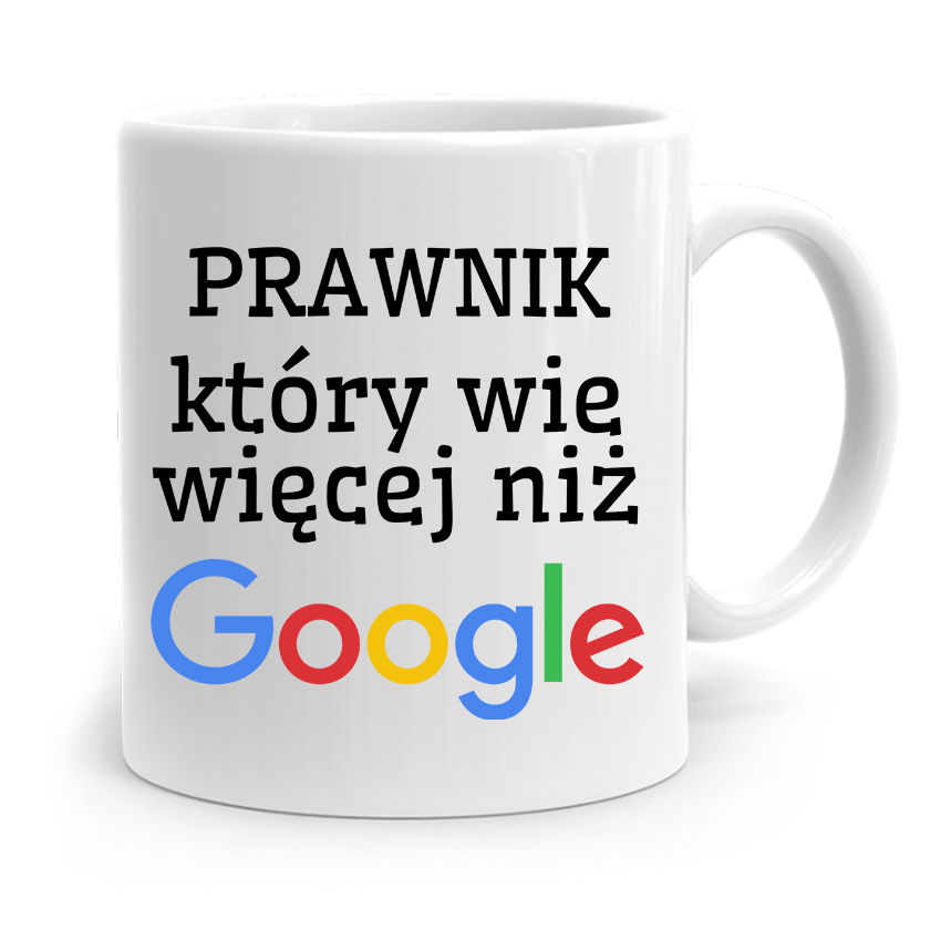 Kubek Dla Prawnika Mecenasa Który Wie Więcej Z Nadrukiem Ze Zdjęciem