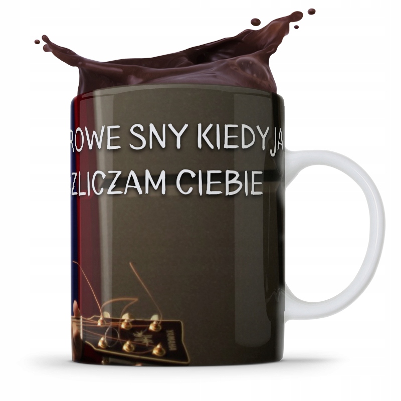 Kubek Politycy Morawiecki Gitara Pis Rozliczyć Cię Z Nadrukiem Ze Zdjęciem