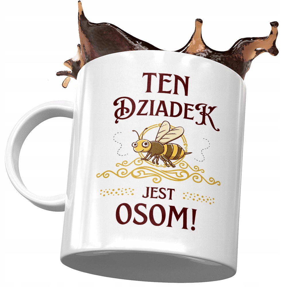 Kubek Dla Dziadka Na Dzień Dziadka Na Prezent Z Nadrukiem Ze Zdjęciem