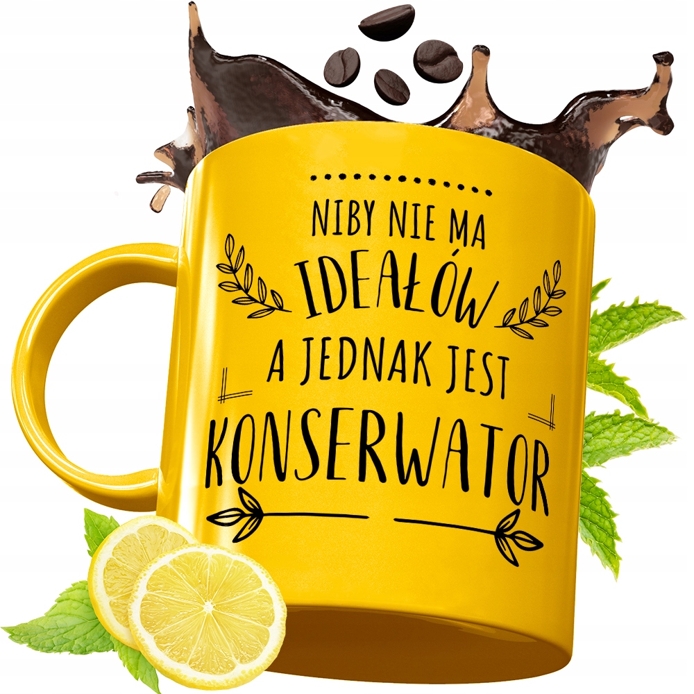 Złoty Kubek Premium Dla Konserwatora Prezent Z Nadrukiem Ze Zdjęciem