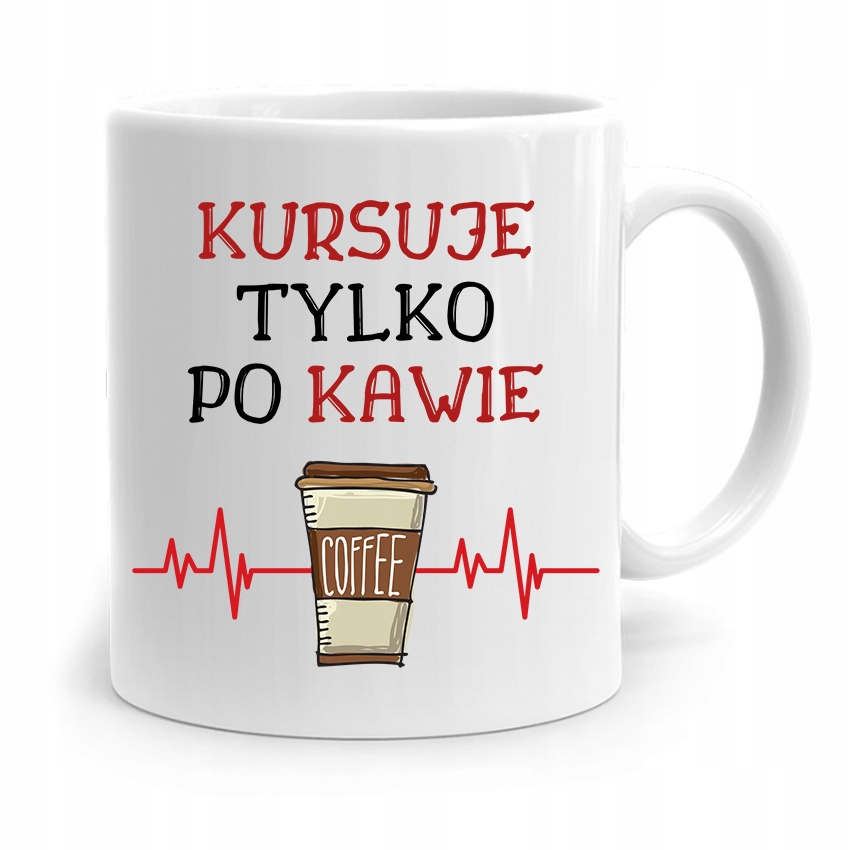 Kubek Prezent Dla Taksówkarza Kursuje Po Kawie Z Nadrukiem Ze Zdjęciem