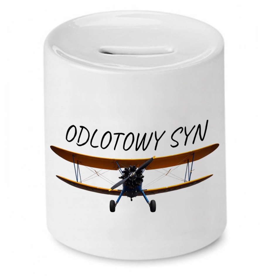 Skarbonka Dla Syna Odlotowy Syn Prezent Z Nadrukiem Ze Zdjęciem