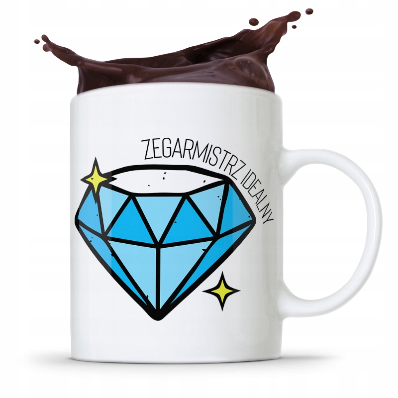 Kubek Prezent Zegarmistrza Zegarmistrz Idealny Z Nadrukiem Ze Zdjęciem