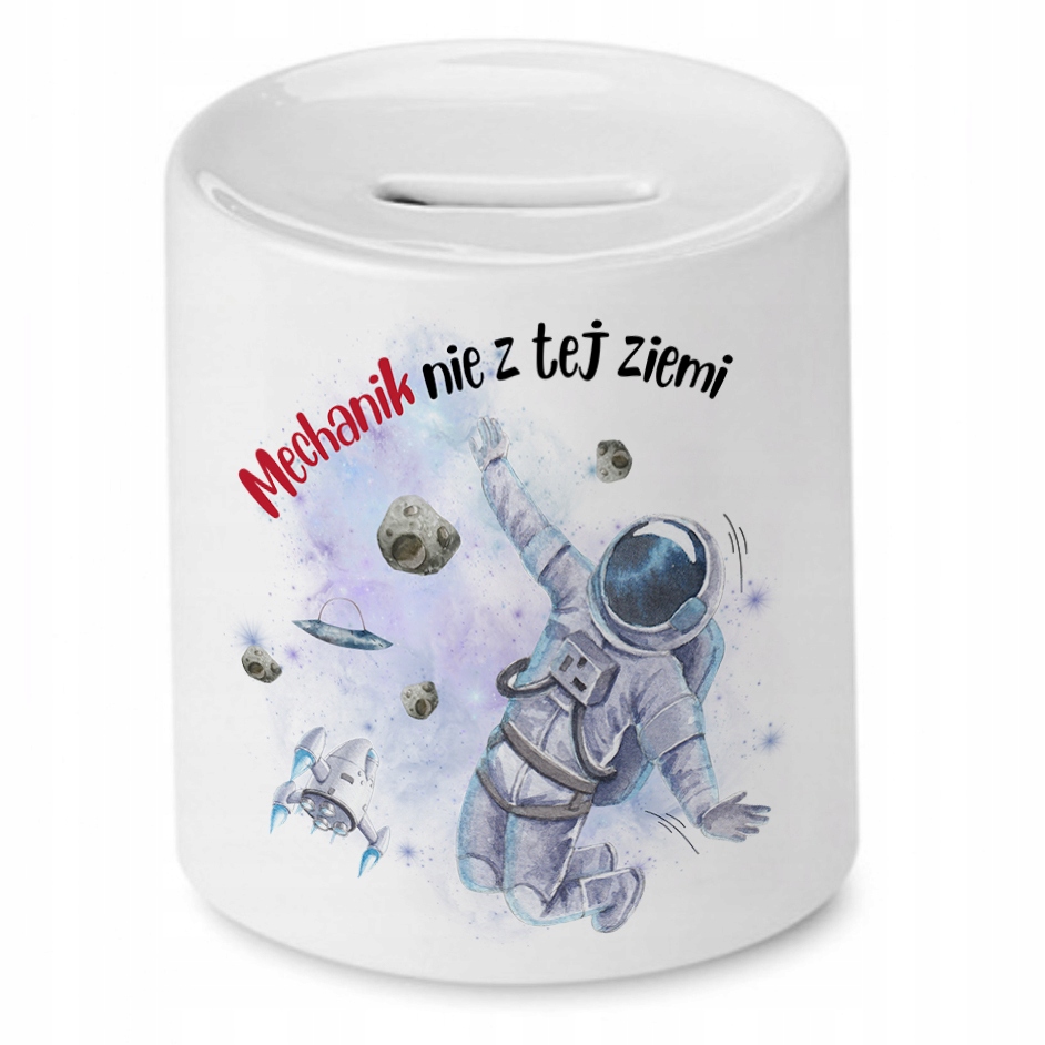 Dla Mechanika Skarbonka Na Urodziny Na Prezent Z Nadrukiem Ze Zdjęciem