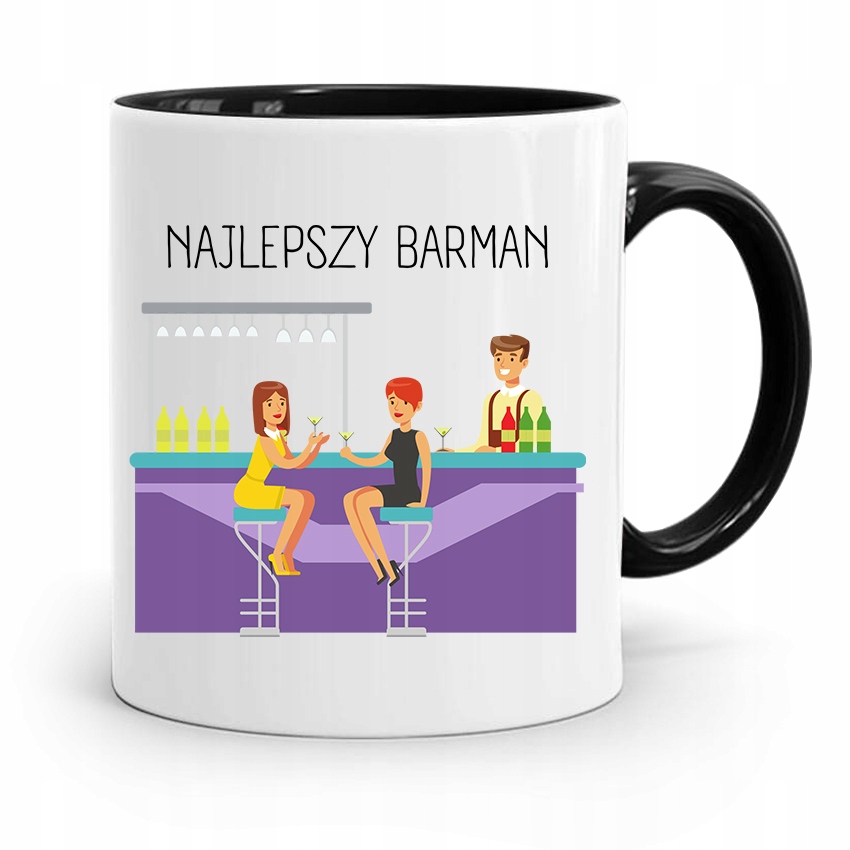 Kubek Prezent Dla Barmana Najlepszy Barman Prezent Z Nadrukiem Ze Zdjęciem