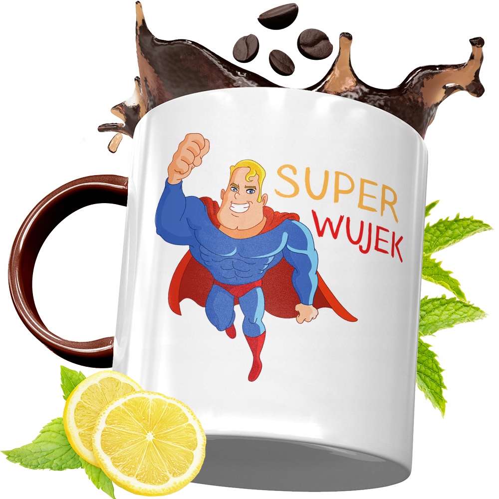 Kubek Bordowy Dla Wujka Na Urodziny Prezent Z Nadrukiem Ze Zdjęciem