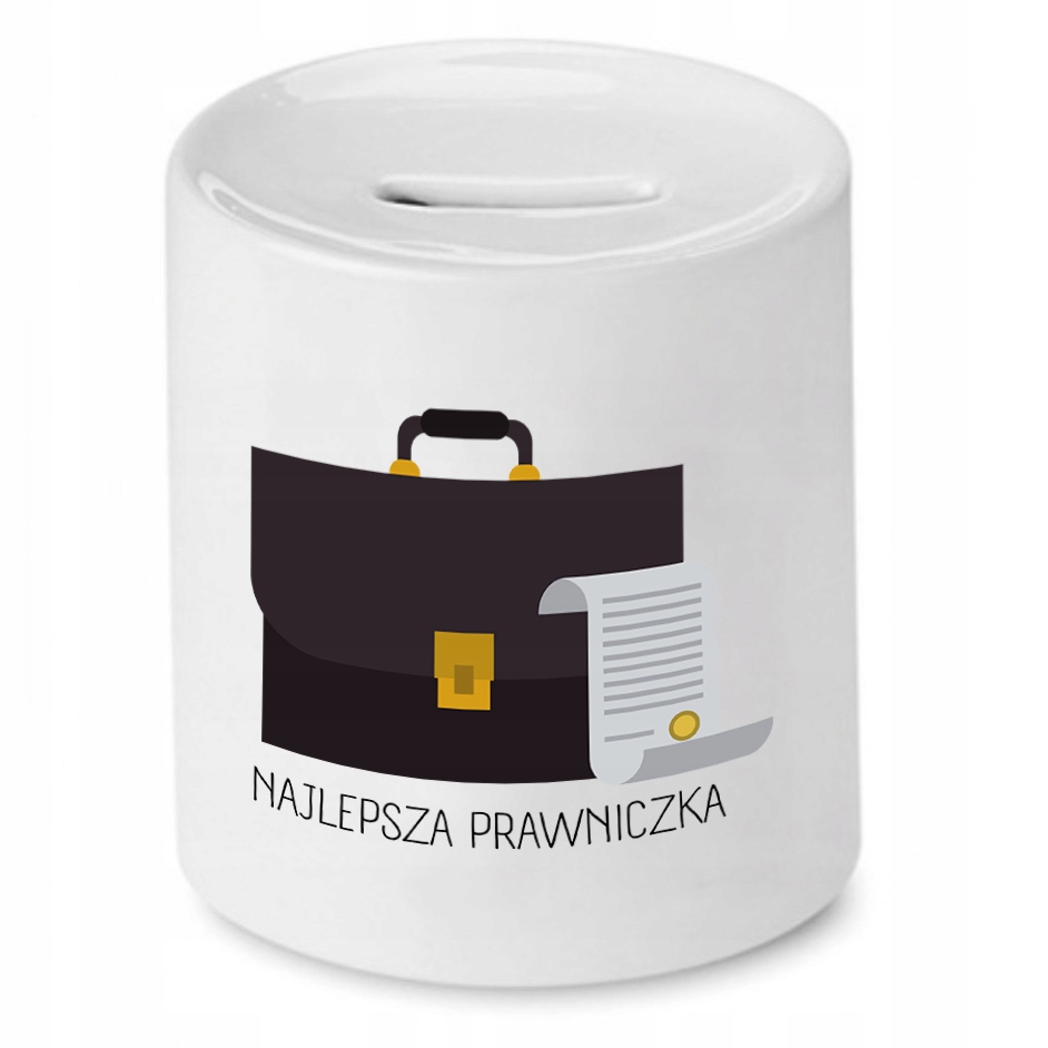 Skarbonka Dla Prawnika Najlepsza Prawniczka Z Nadrukiem Ze Zdjęciem