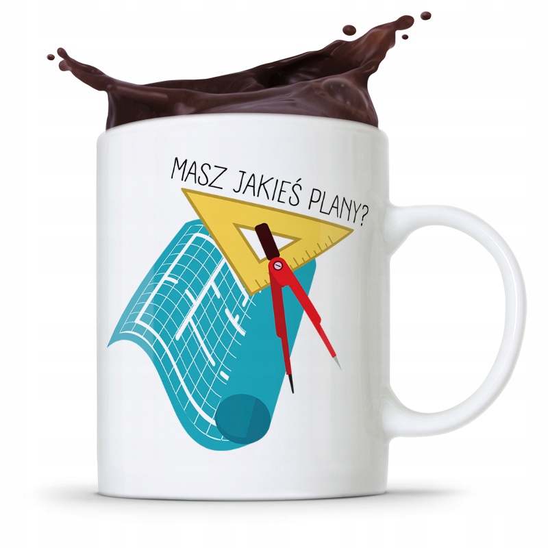 Kubek Architekta Projektanta Masz Jakieś Plany? Z Nadrukiem Ze Zdjęciem