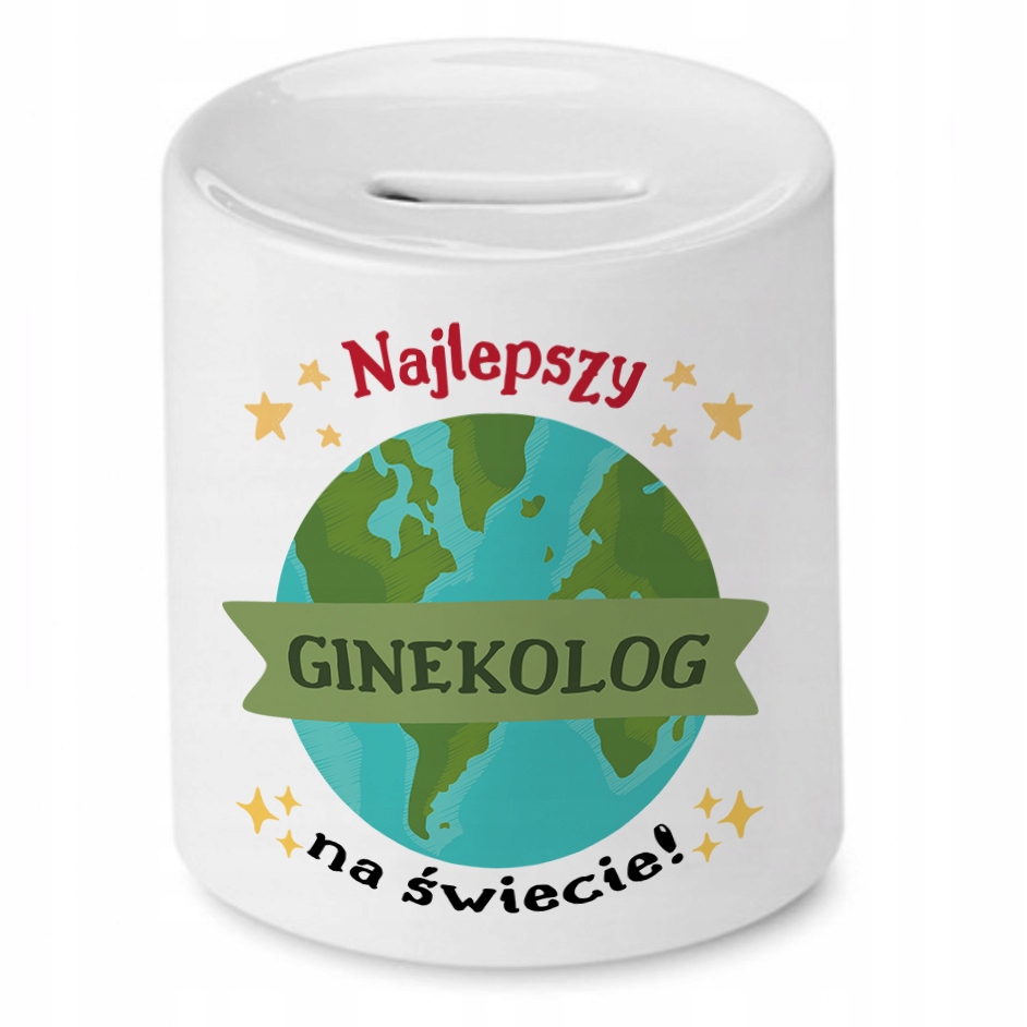 Dla Ginekologa Skarbonka Na Urodziny Na Prezent Z Nadrukiem Ze Zdjęciem Z N