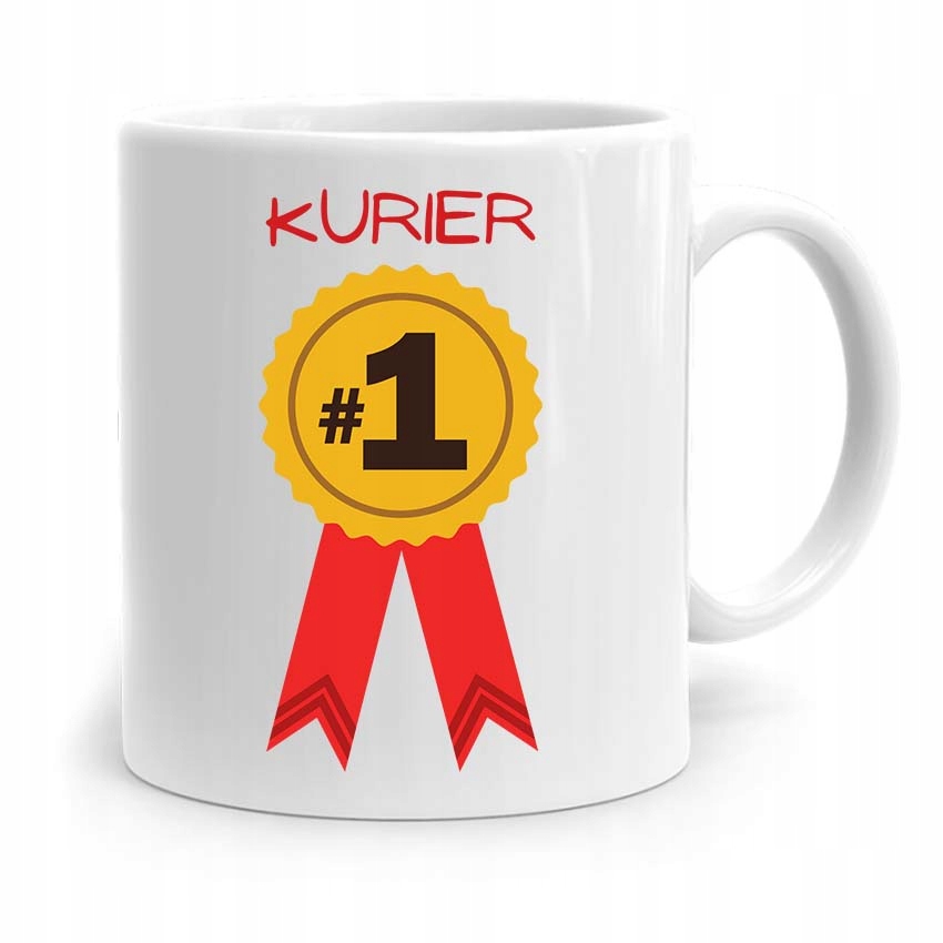 Kubek Prezent Dla Kuriera Kurier Numer Jeden Z Nadrukiem Ze Zdjęciem