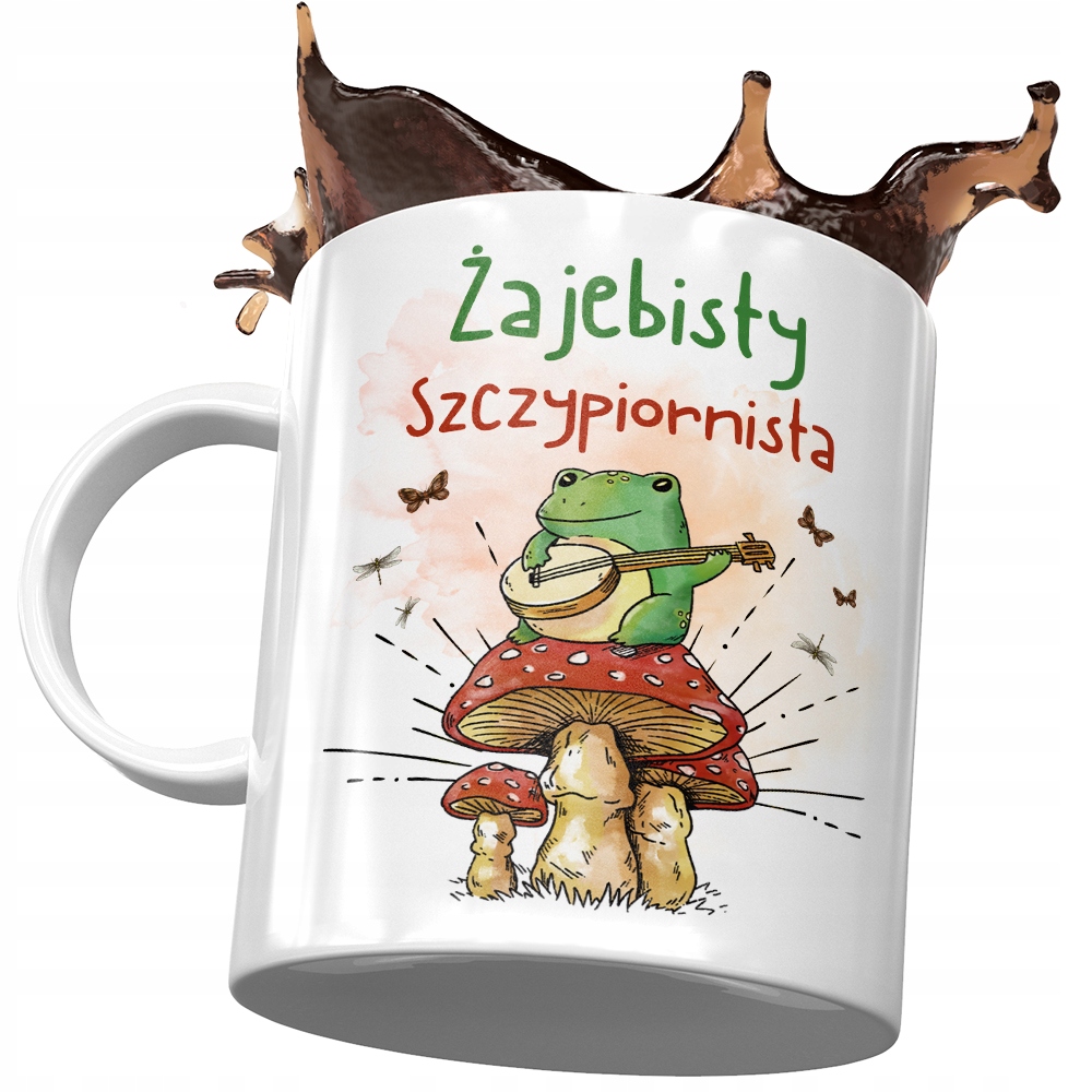 Kubek Dla Szczypiornisty Żajebisty Szczypiornista Z Nadrukiem Ze Zdjęciem