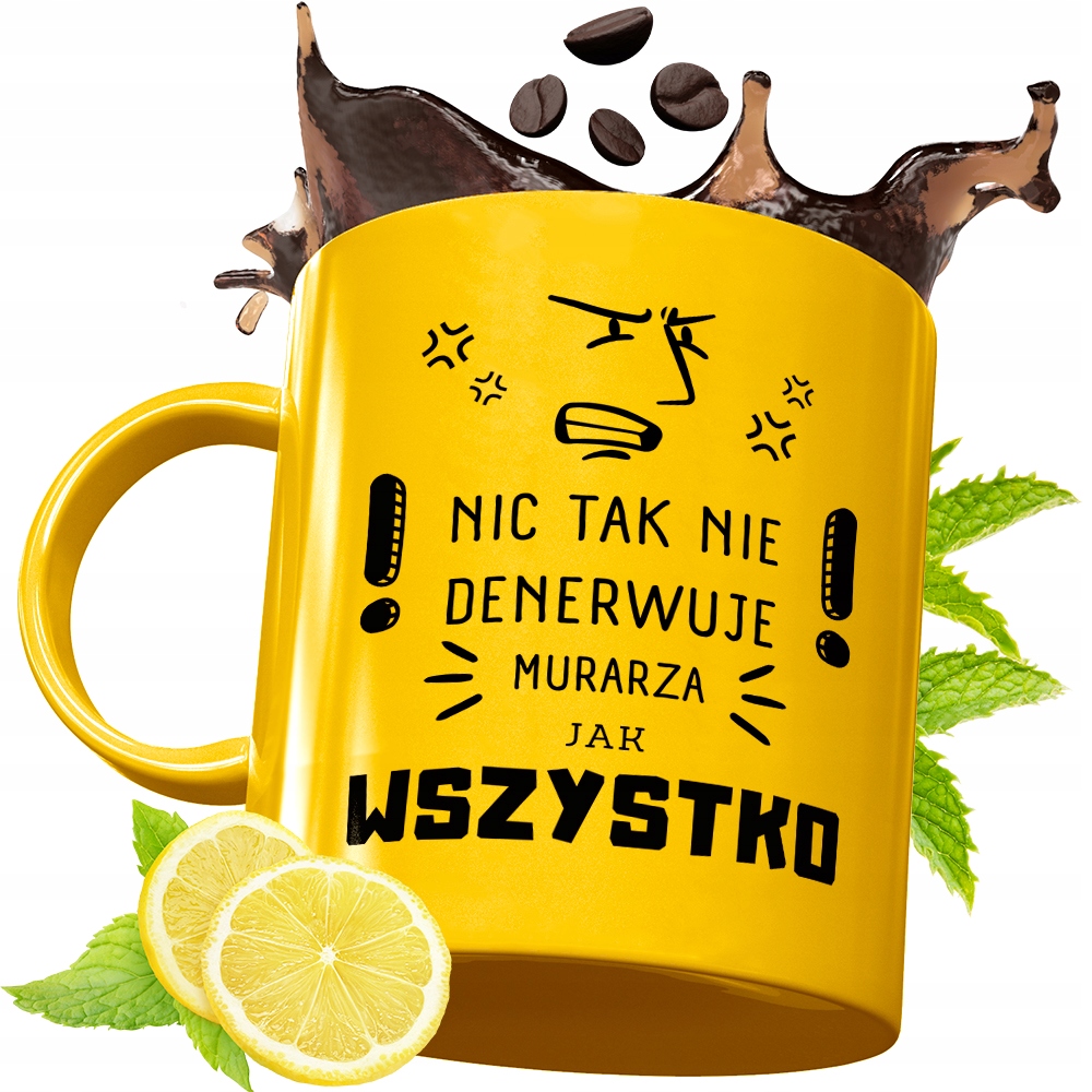 Złoty Kubek Premium Dla Murarza Prezent Z Nadrukiem Ze Zdjęciem