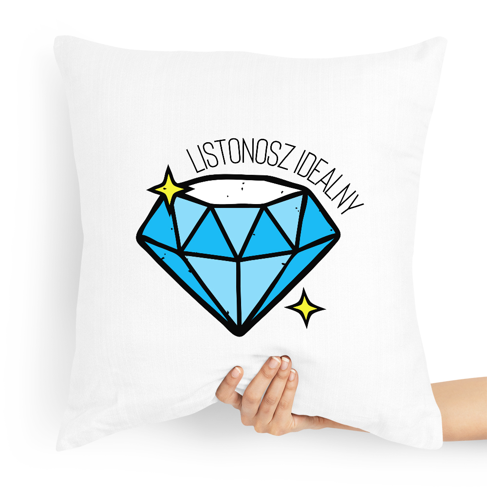 Poduszka Prezent Dla Listonosza Listonosz Idealny Z Nadrukiem Ze Zdjęciem