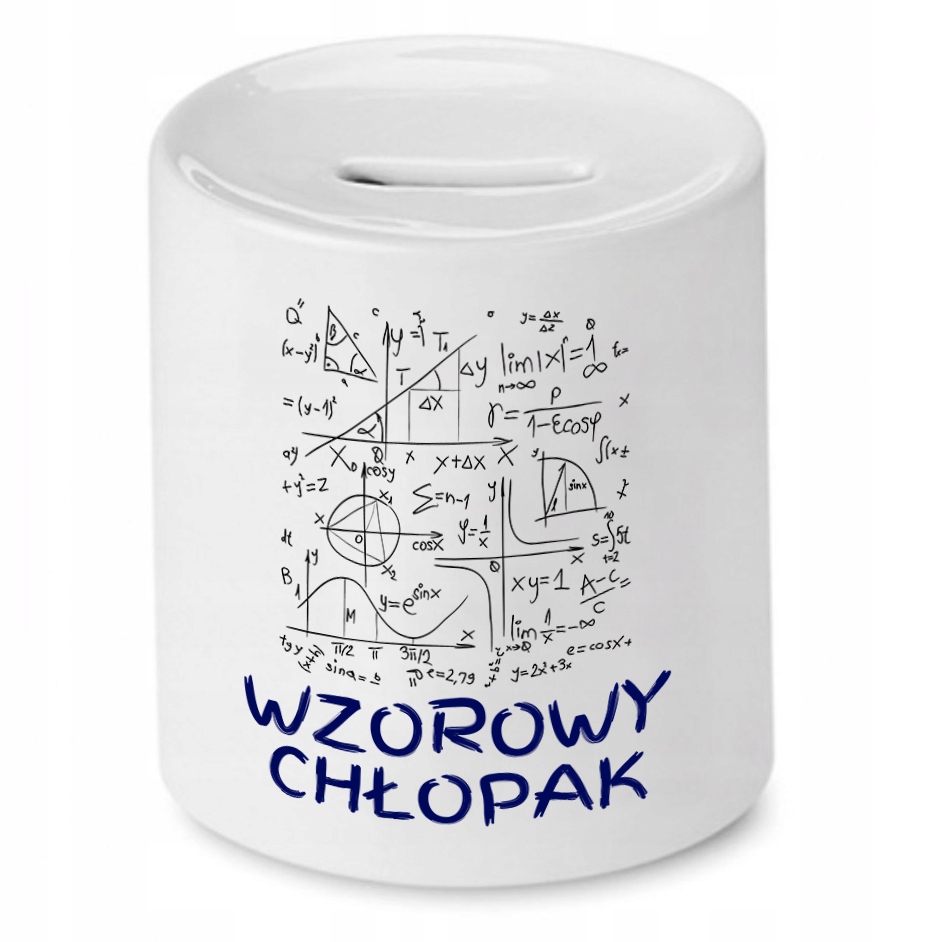 Skarbonka Dla Chłopaka Wzorowy Chłopak Prezent Z Nadrukiem Ze Zdjęciem